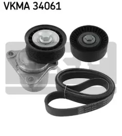 VKMA 34061 SKF Поликлиновой ременный комплект